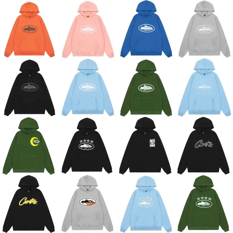 American niche design tide CORTEIZ Alcatraz Sweatshirt men's fall and winter ins high street hoodie couple's clothing
