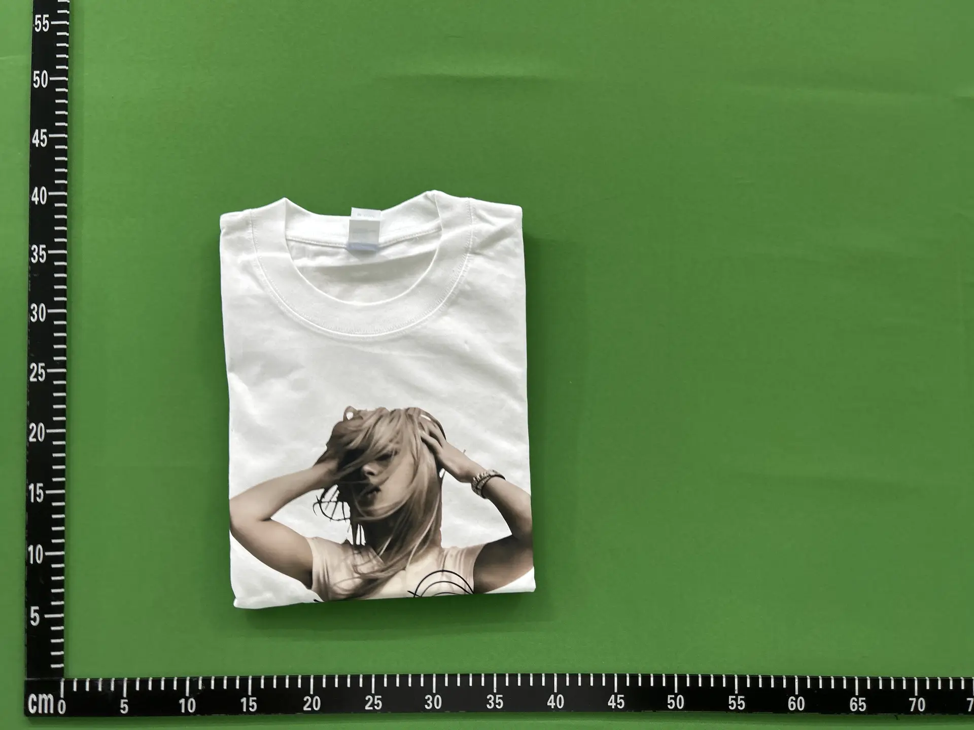 White T-shirt with graphic print