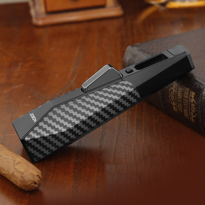 JOBON Zhongbang New Lighter High-end Safety Lock Fire Integrated Cigar Direct Lighter Business Gift