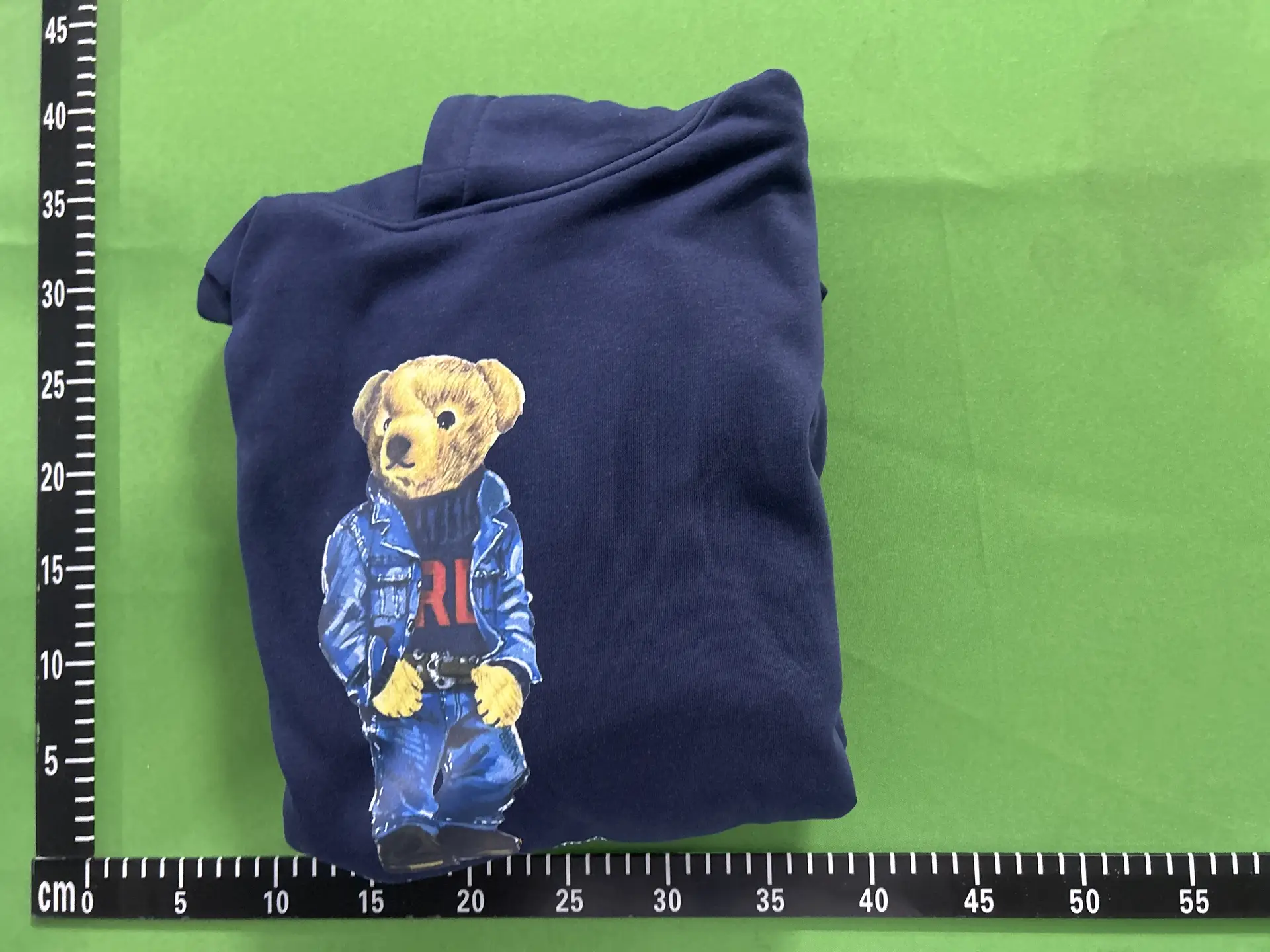 Bear Printed Cotton Men's and Women's Fashion Casual Hooded Sweatshirt p179 yuan