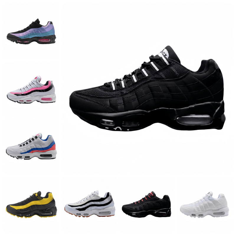 Putian Air Max 95 Air-Cushioned Shoes Men's Sports Shoes Unisex Casual Running Shoes Men's Shoes Cross-Border Trade