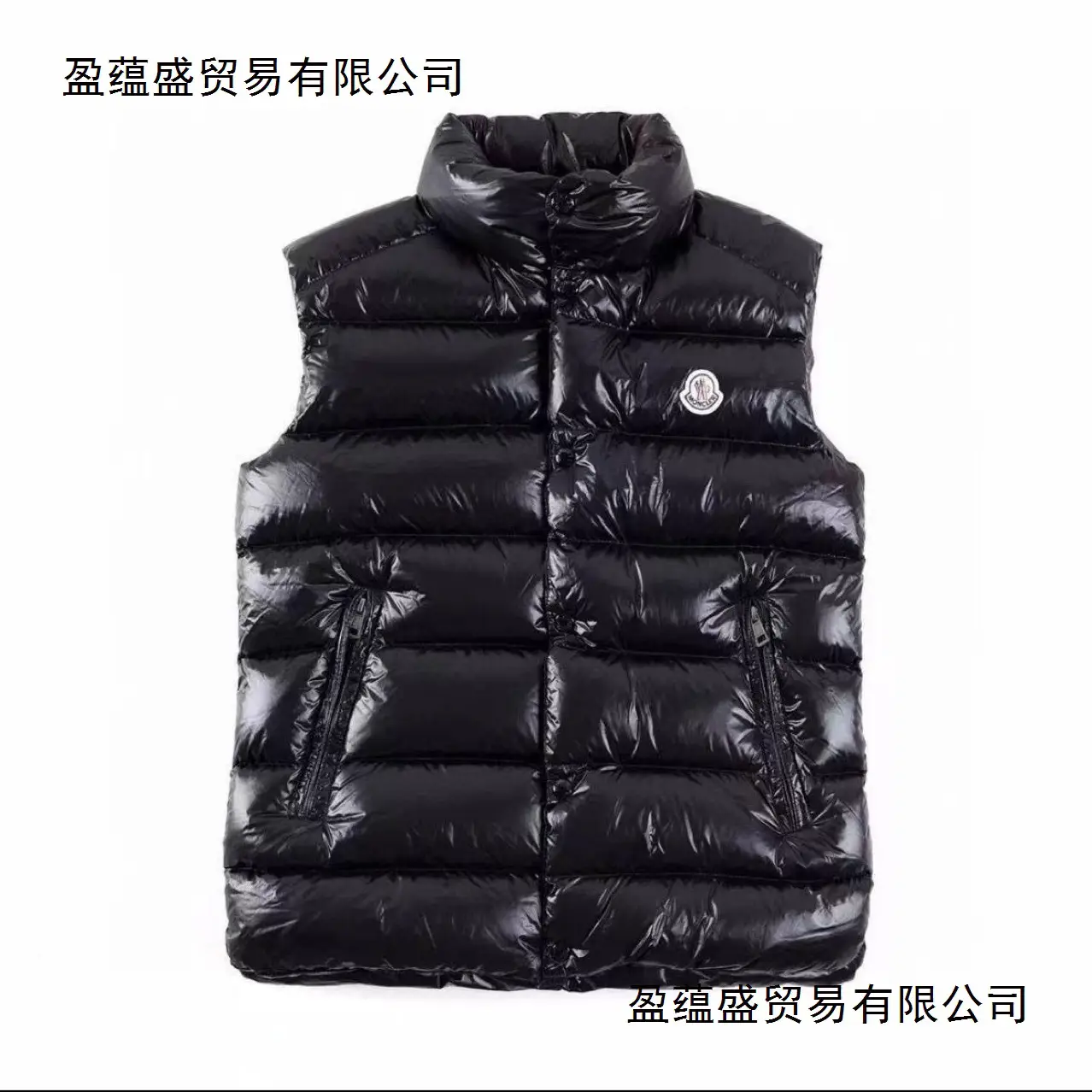 24 Autumn and Winter Mengjia Stand-Up Collar Sleeveless Versatile Work Clothing Men's and Women's Same Style down Vest Thickeneded and Warm Korean Style Trendy