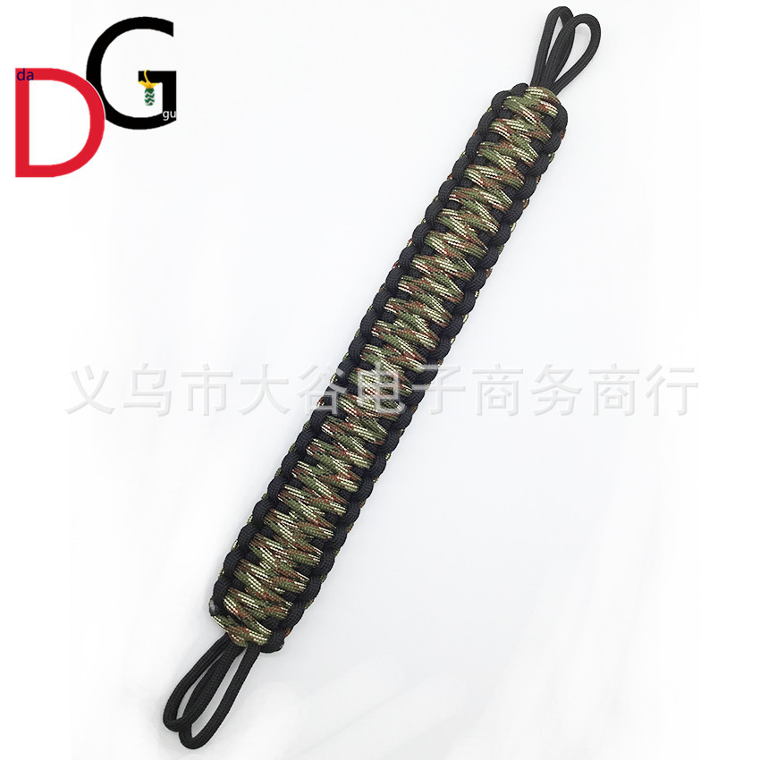 Paracord Braided Car Handle Rope Outdoor Adventure Off-Road Vehicle Anti-Fall Safety Armrest Wrangler Car Accessories Drawstring Belt