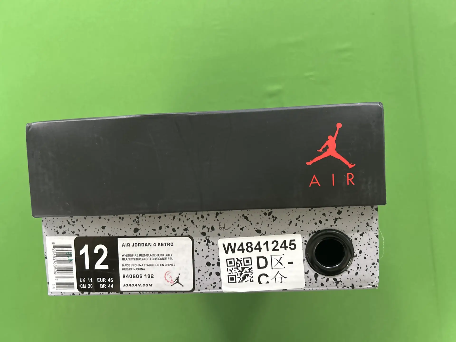 Air Jordan 4 Retro White Cement