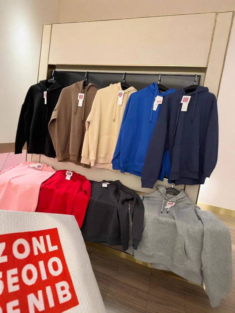 Mjunlqiou Jiahua Cotton Same Style Sweatshirt Raglan Couple Men's and Women's Sweatshirt Loose Hooded Pure Color Thickeneded QC-foto från 1688 på Qualit.ly