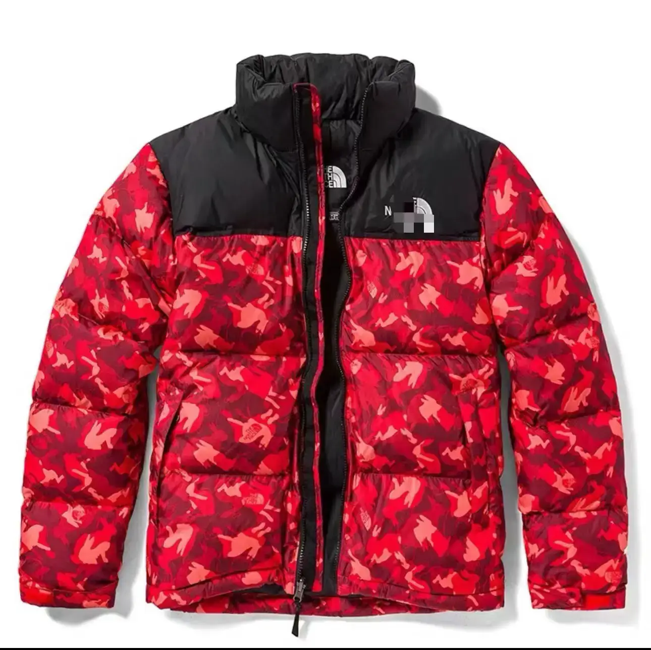 2023 Winter US Version 1996 Cotton-padded jacket North Face Clothing Men's and Women's Charge Clothing Joint Camp Snow Mountain Leather Origami Coat
