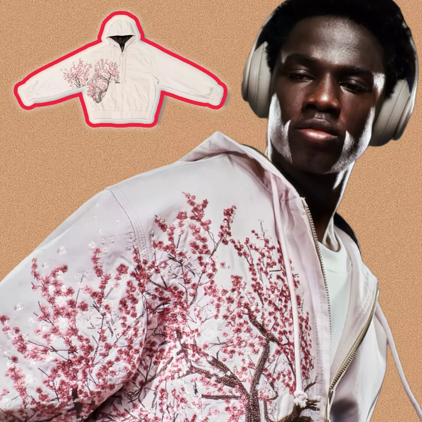 High version Derschutze Jacket American street retro high street colorful embroidered jacket jacket trendy
