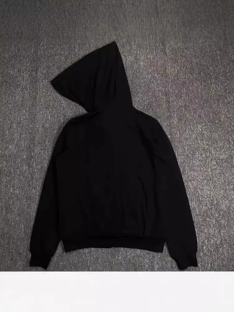 European and American Fashion Brand Witch Hat Cardigan Hooded Jacket Men's Dark Sweater Zipper Women's Loose Hoodie plus size Autumn and Winter ro