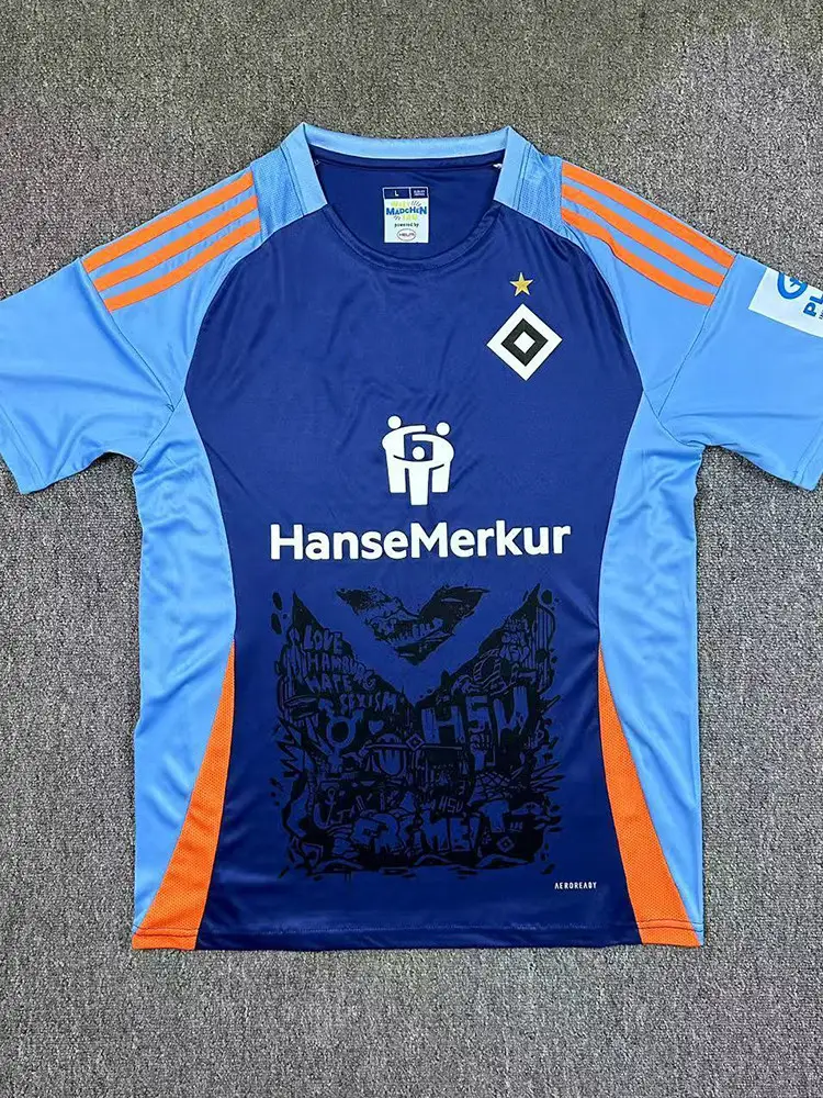 2526 Bundesliga Home Jersey Unpopular Football Uniform Training Berlin Hertha St. Pauli Hamburg Leverkusen