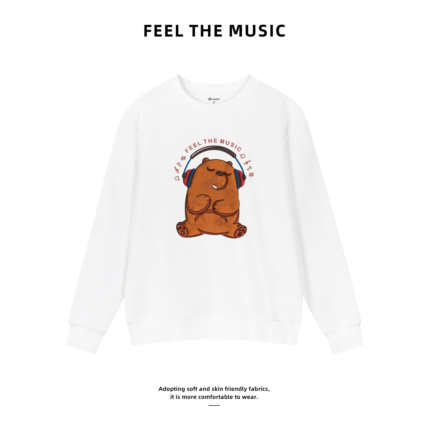 Source Factory Couple Style Printed Sweatshirt, High Weight, High Cotton Content Fabric, Non-Shrinking, Lazy Style, Cute, Wholesale 13