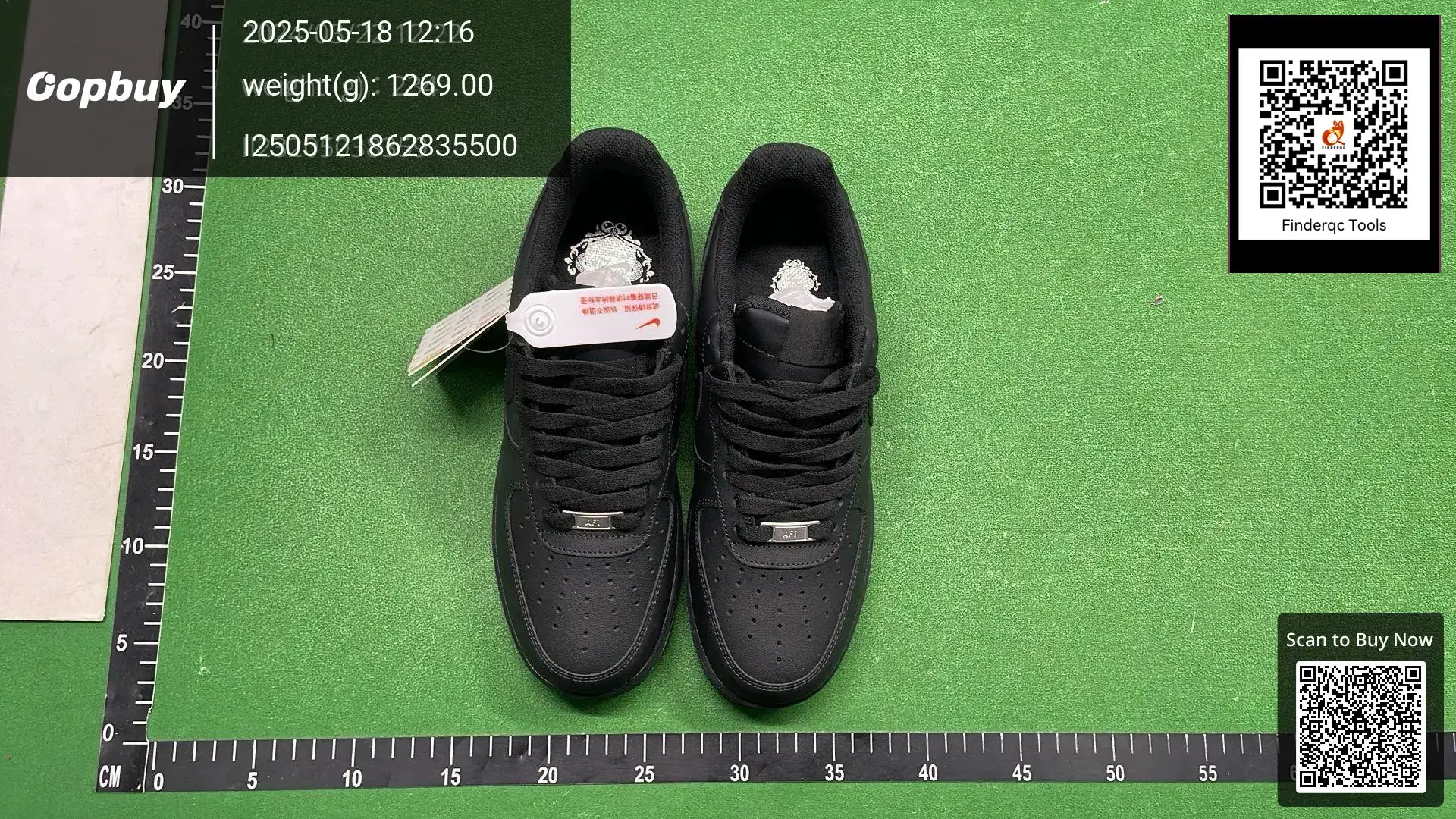 Nike Air Force 1 Low Black Sneakers
