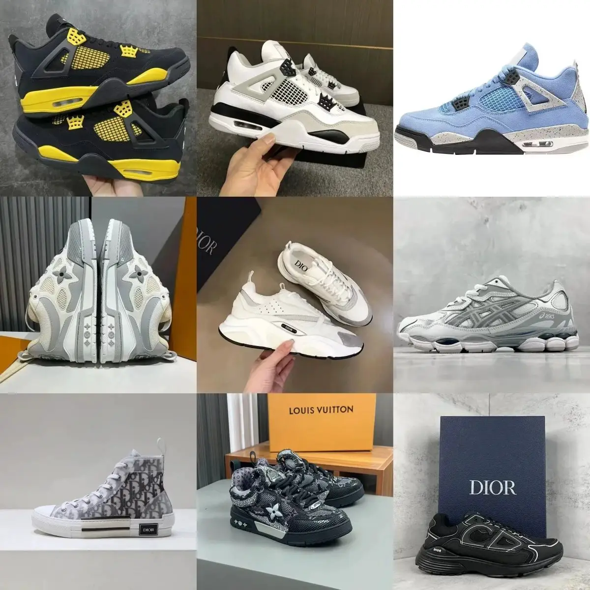 工厂清产 高品质品牌运动鞋/休闲鞋/板鞋合集 WhatsApp+86 177 5033 6825