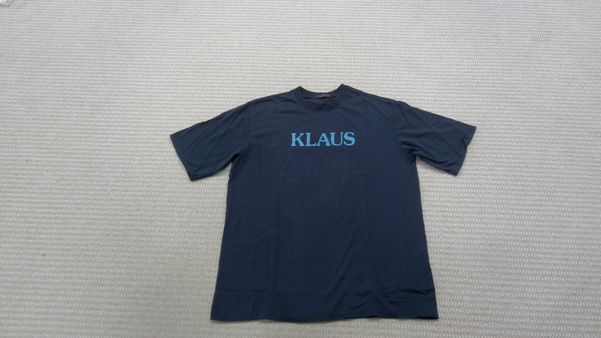 Lmyer Undercover 06Ss Klaus Band Notes Distressed Washed Printed T-Shirt Short Sleeves QC