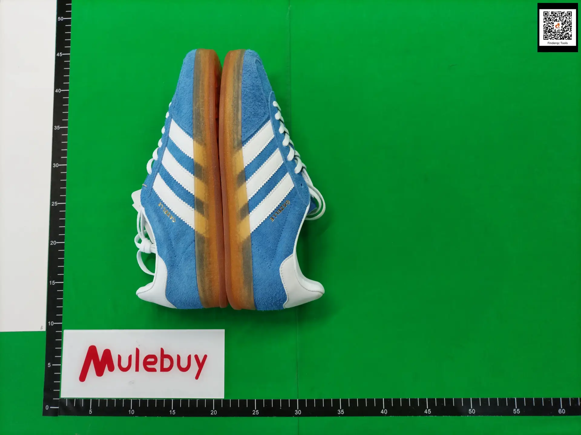Adidas Gazelle Blue White Gum