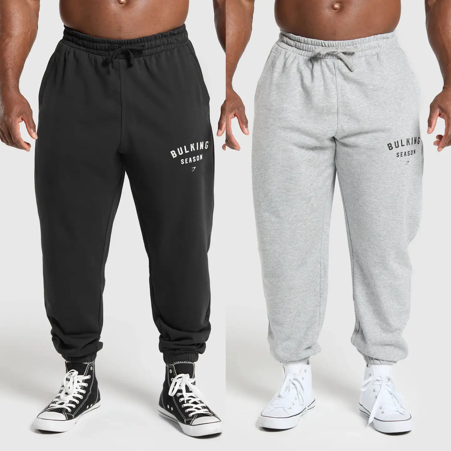 New Arrivals for Autumn Gymshark Builking Season Loose Sports Sweatpants Fitness Training Pants