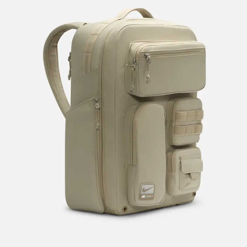 Nike Official Backpack Spring School Bag Woven Storage Zipper Flap Pocket pants Technology Compartment Durable Fn4173