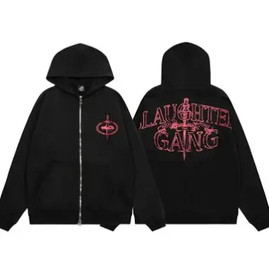 New Style Letter Casual Streetwear Youth Fleece Sweatshirt and Sweatpants Sports Set 1029