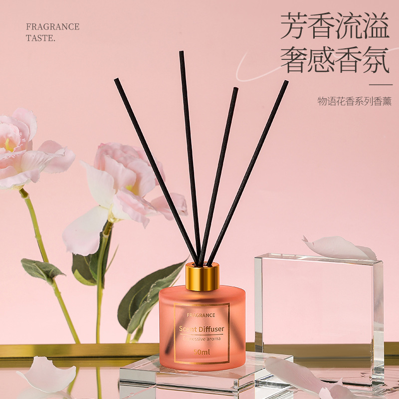 50ml Gift Fireless Aromatherapy Air Freshener Indoor Bathroom Toilet Deodorant Long-Lasting Fragrance Bedroom Aromatherapy