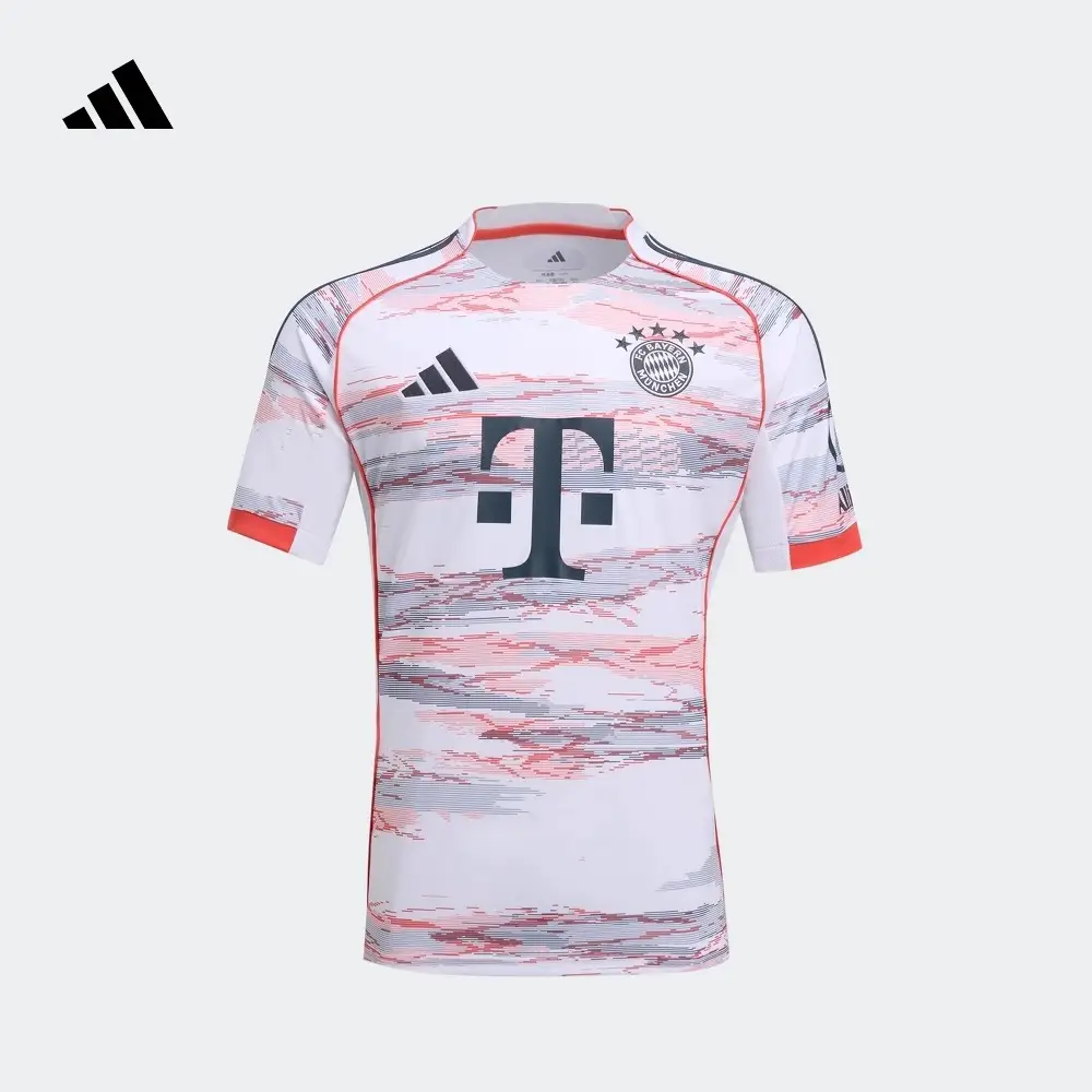 Adidas 25/26 Season Bayern Munich Fan Version Away Football Short-Sleeved Jersey New arrival Jj2143