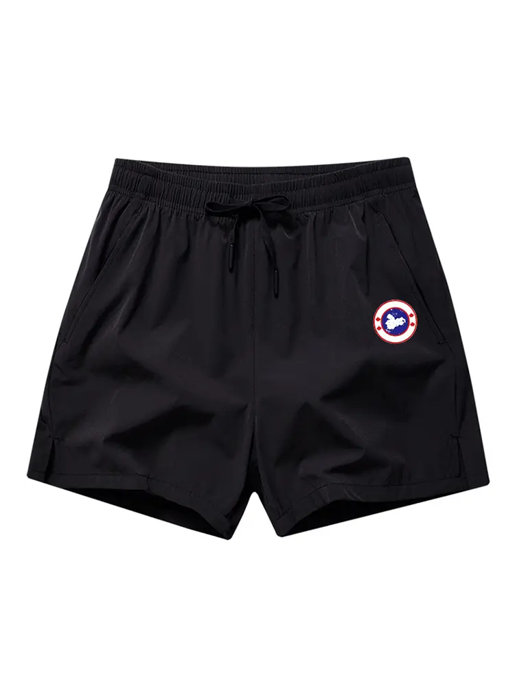 Big Goose Hometown Flagship Canadian Genuine Big Goose shorts Men's Quick-Drng Loose Three-Point Sweat Pants Men's Thin Ice Silk Pants