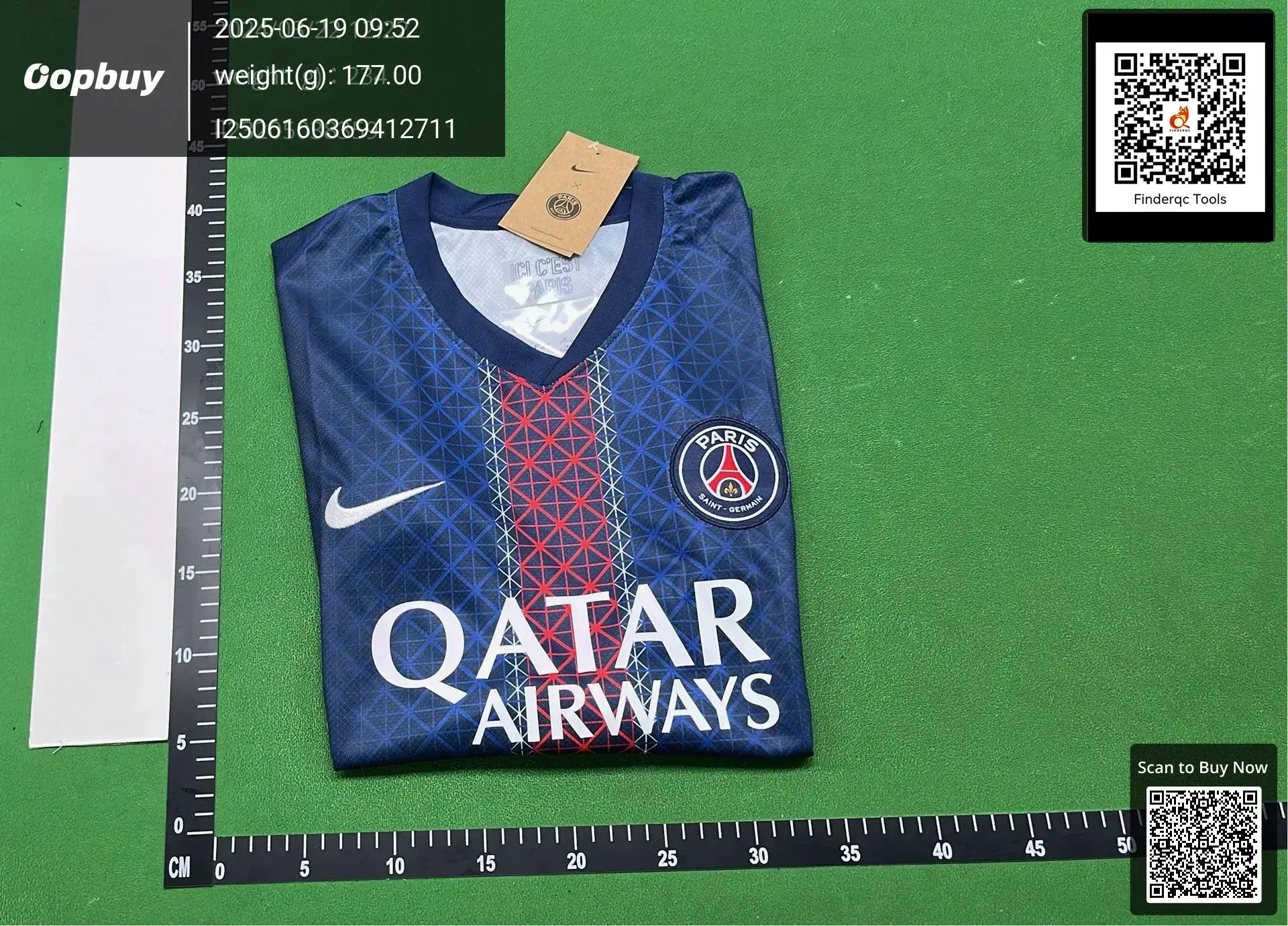 Paris Saint-Germain football jersey