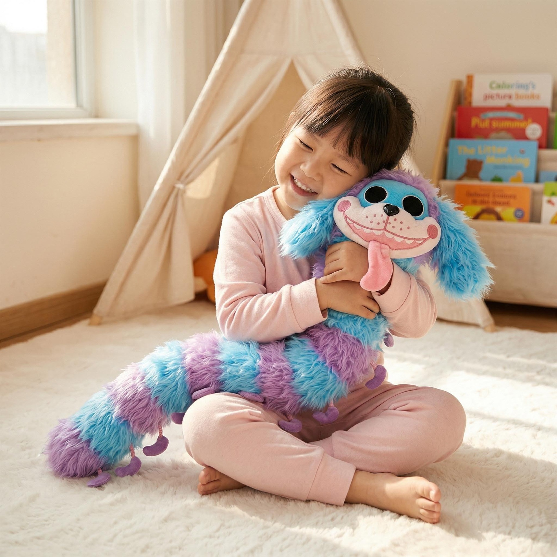 Cross-Border New Model Poppy Playtime Plush Toy Caterpillar Doll