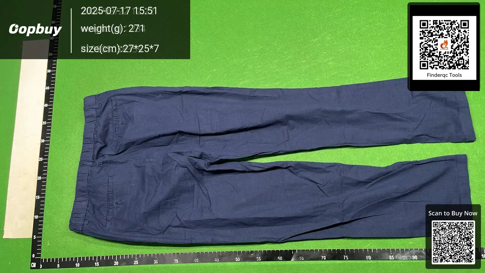 Men's Navy Blue Linen Casual Pants