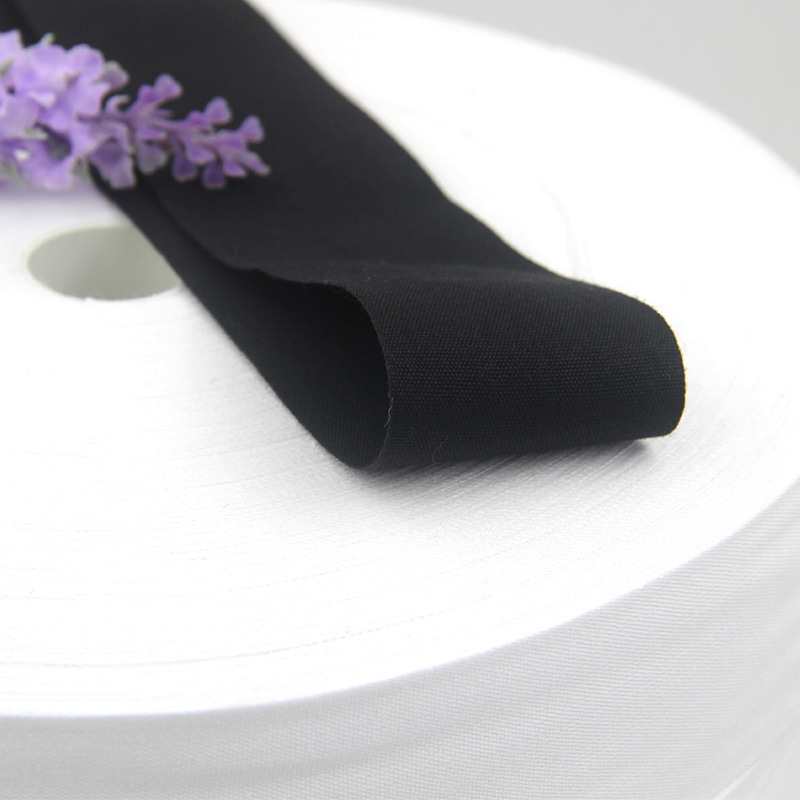 0.4cm-10cm high quality cotton ribbon printing Mark cotton LOGO factory free sample printable LOGO