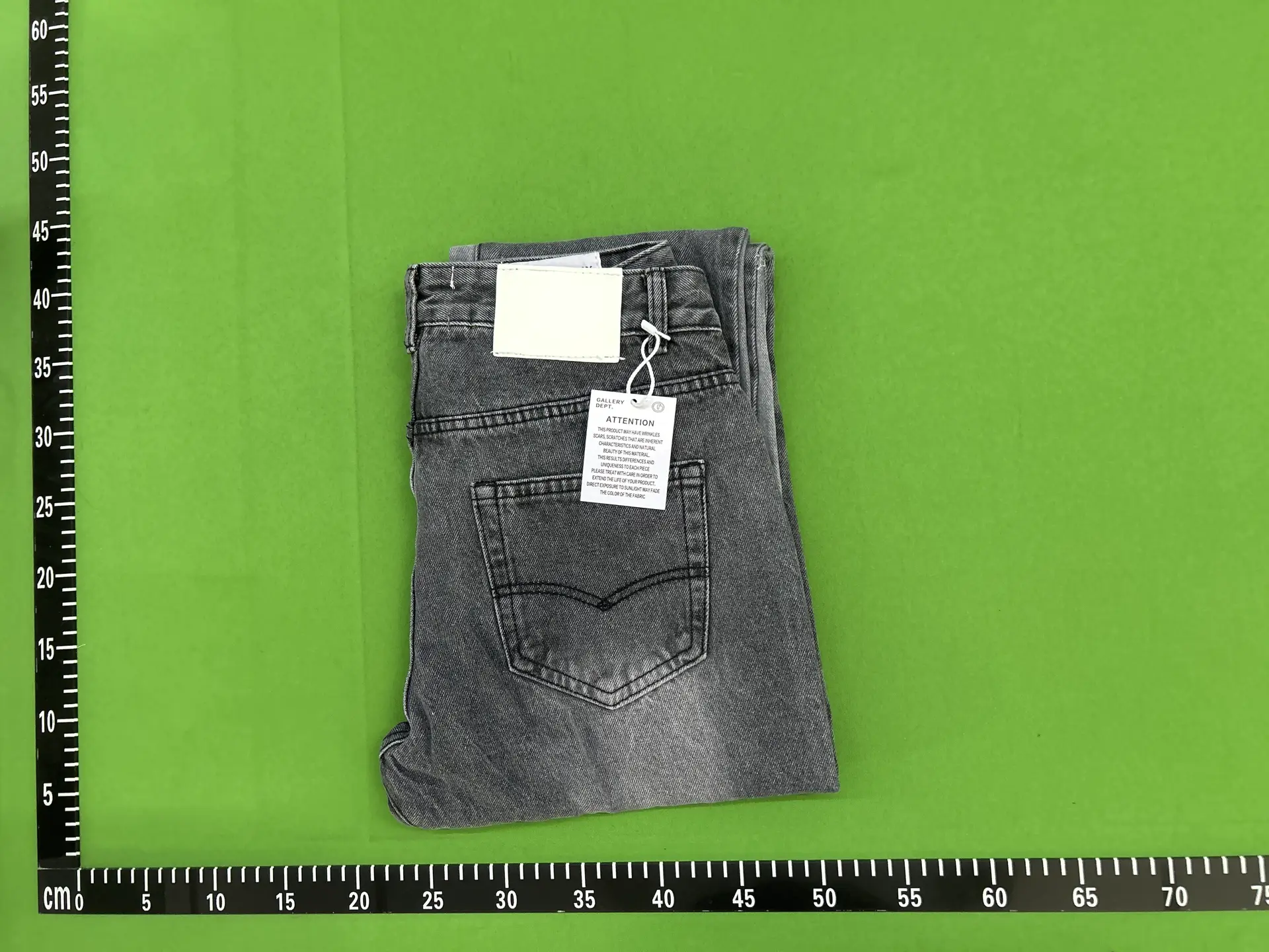 Gallery Dept New Basic Washed Ash Flared Patchwork Jeans American Retro Casual Trousers