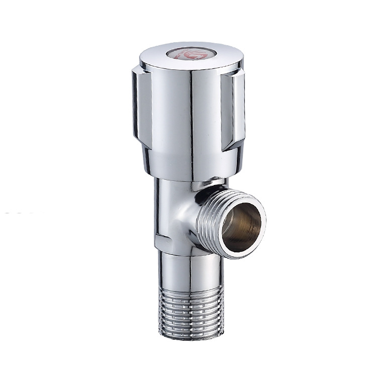 Vermus triangle valve copper hot and cold triangle valve quick open 4 points water heater toilet triangle valve manufacturers wholesale