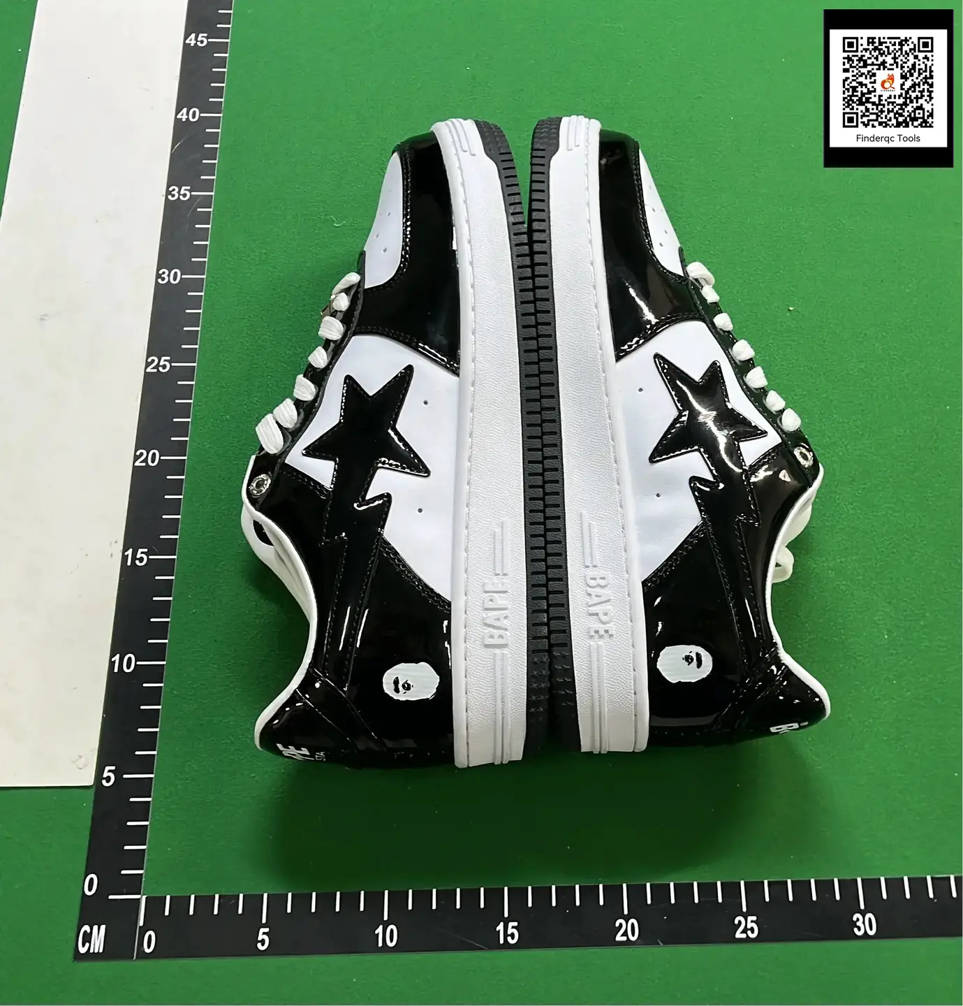 BAPE SK8 STA Black White