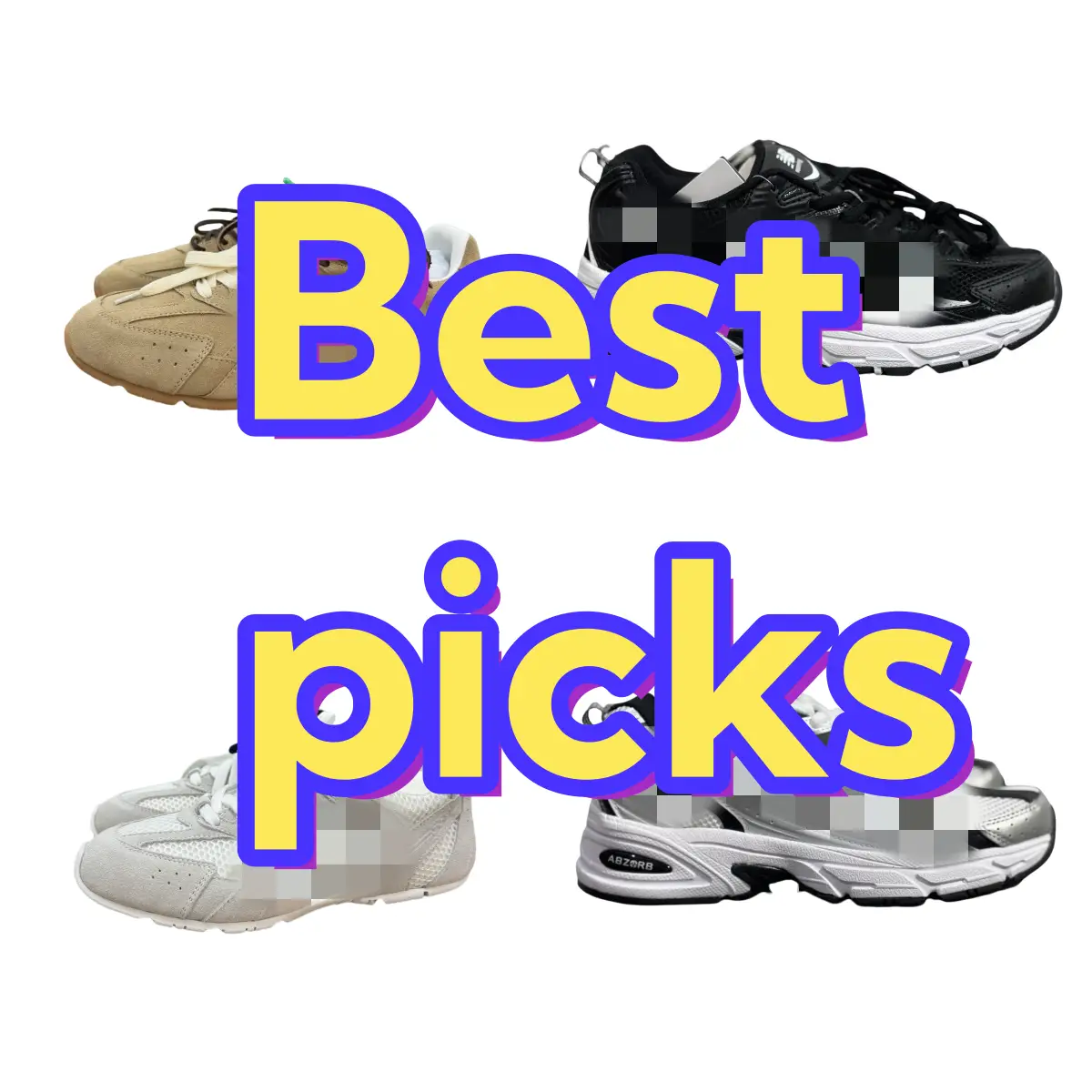 Casual jogging shoes