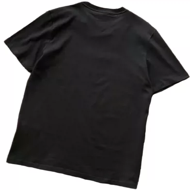 Black velvet touch, string, upper right bell, two-color short sleeved 11111170