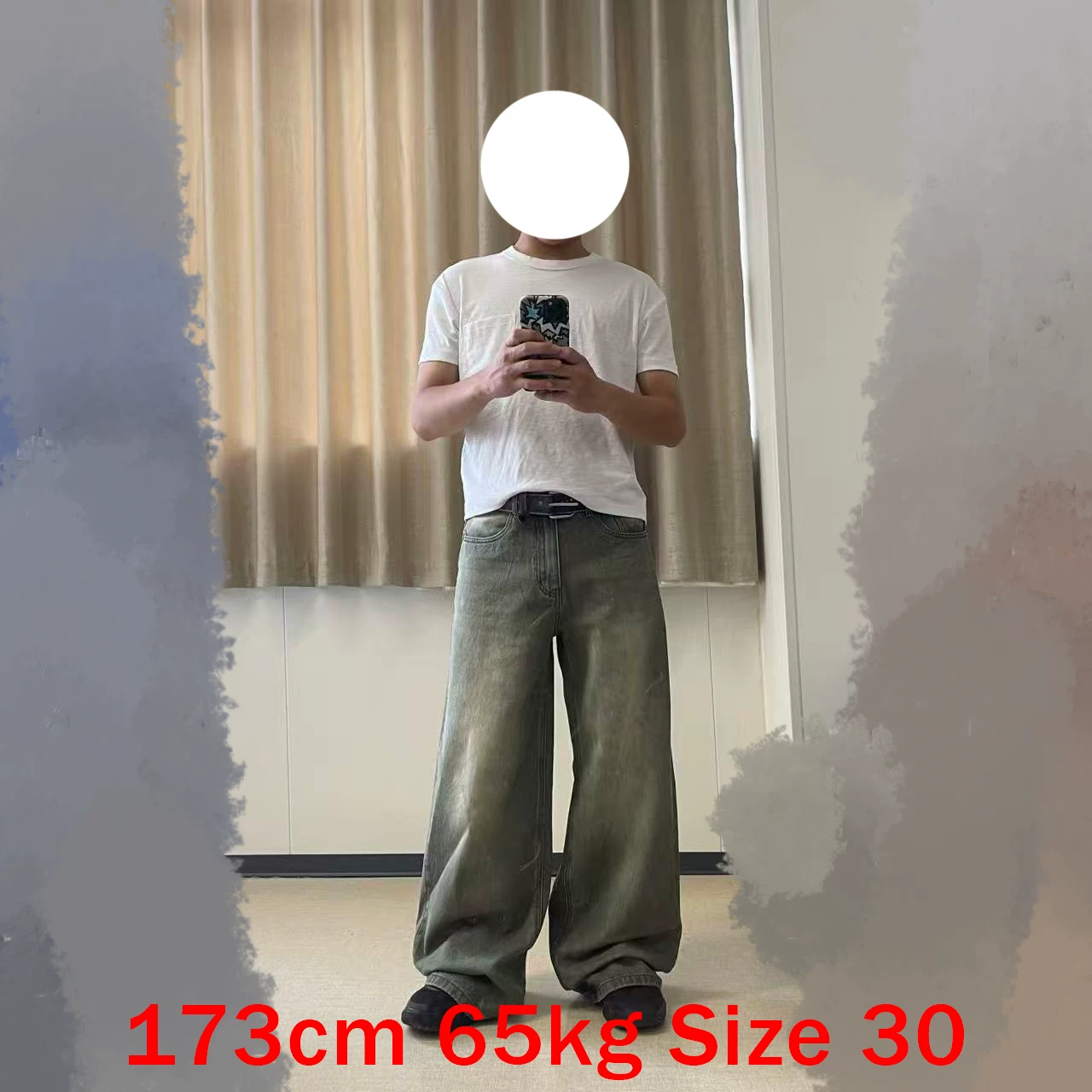 Fyredwrld Fresh, Breathable and Comfortable Jeans `Matcha`