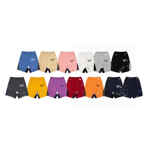 DX23-2 New Splatter Print Shorts