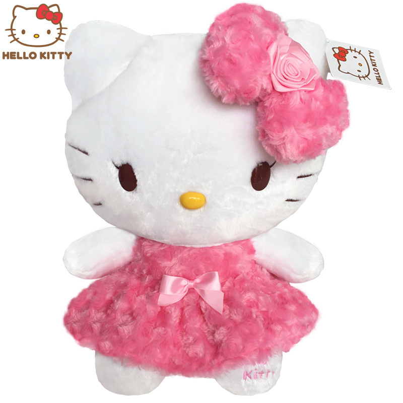 Sanrio rose kitty doll genuine melody doll valentine's day gift birthday girl wholesale cross-border