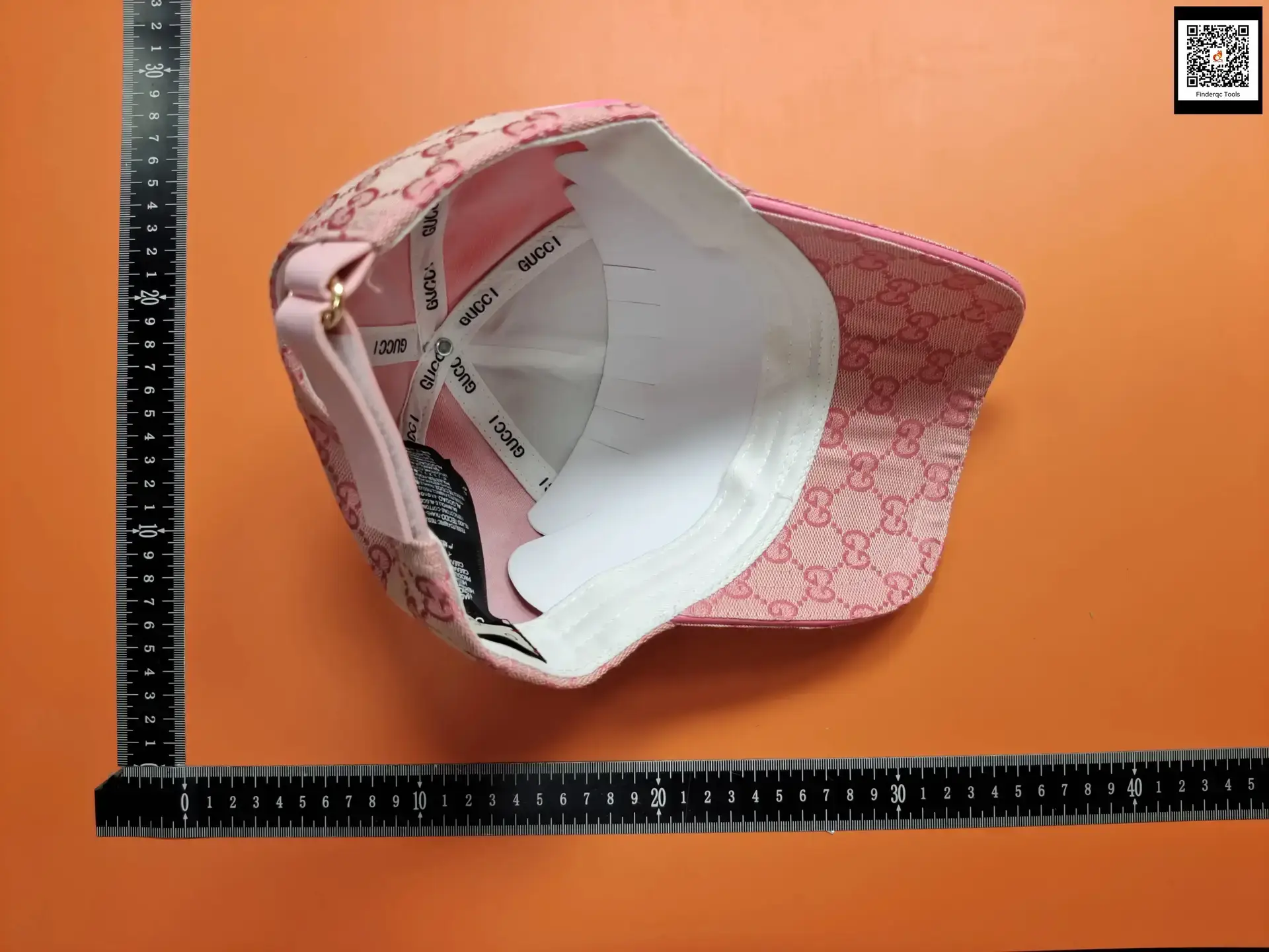 Gucci Pink GG Canvas Baseball Cap