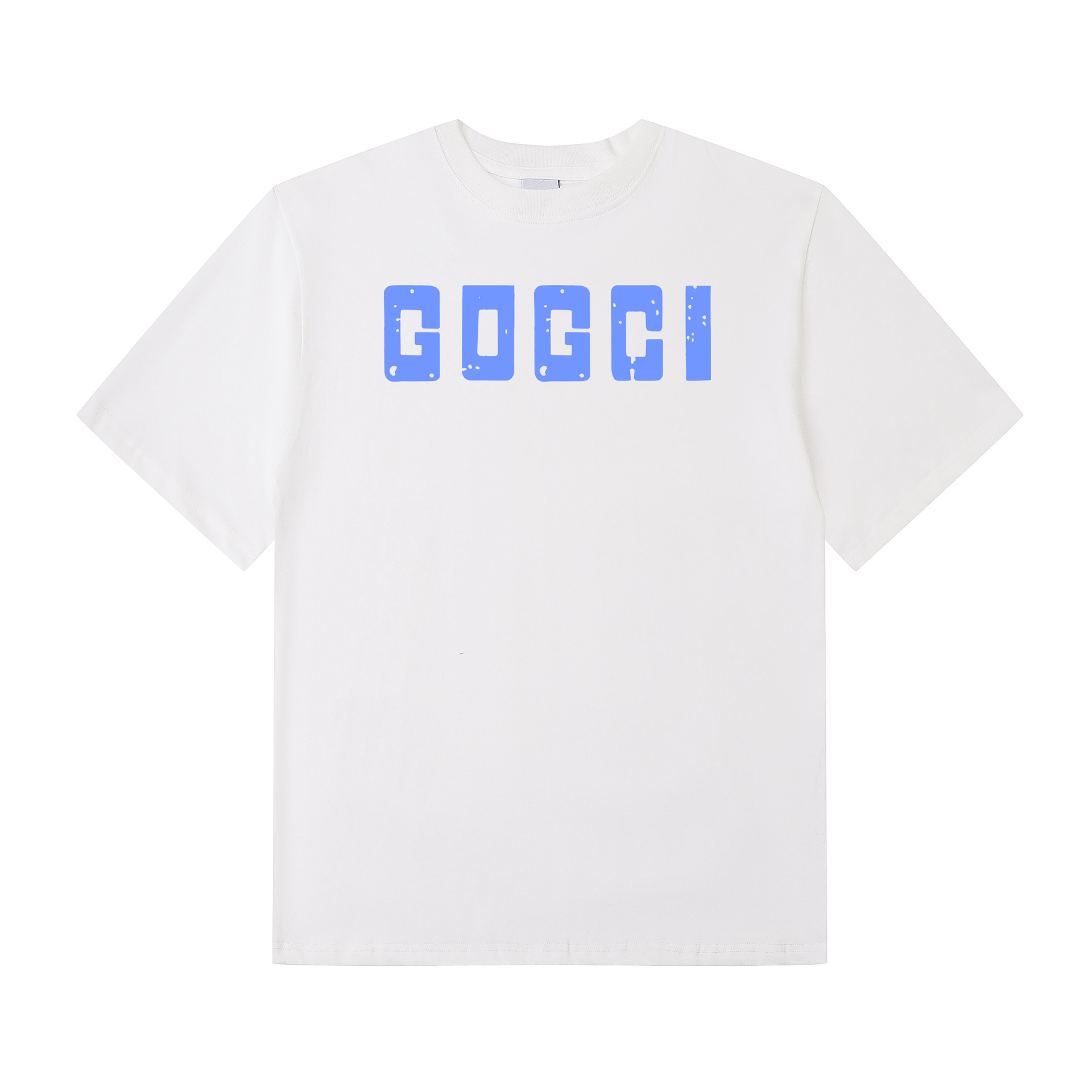 Cross-Border Heavy-Duty Printed Summer Tops Wholesale, Fashionable, Simple, Breathable, Half-Sleeve, Loose, Casual Couple T-Shirts, Short-Sleeve