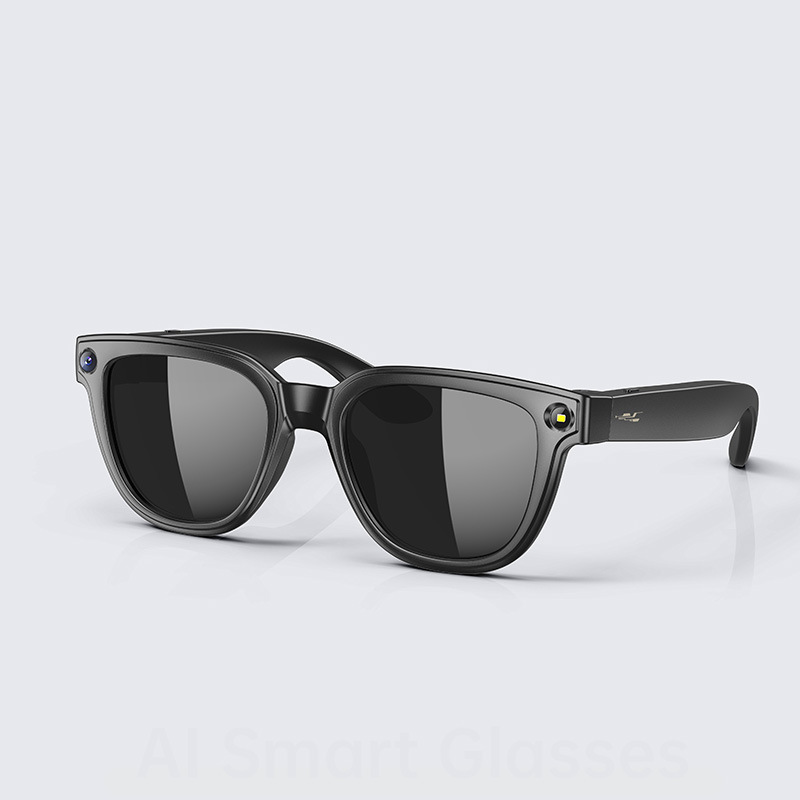 Cross-Border M8 Smart Glasses with Bluetooth Calling, Ai Translation, Object Recognition, Music Listening, Detachable Lenses, Bluetooth Glasses, and Sunglasses