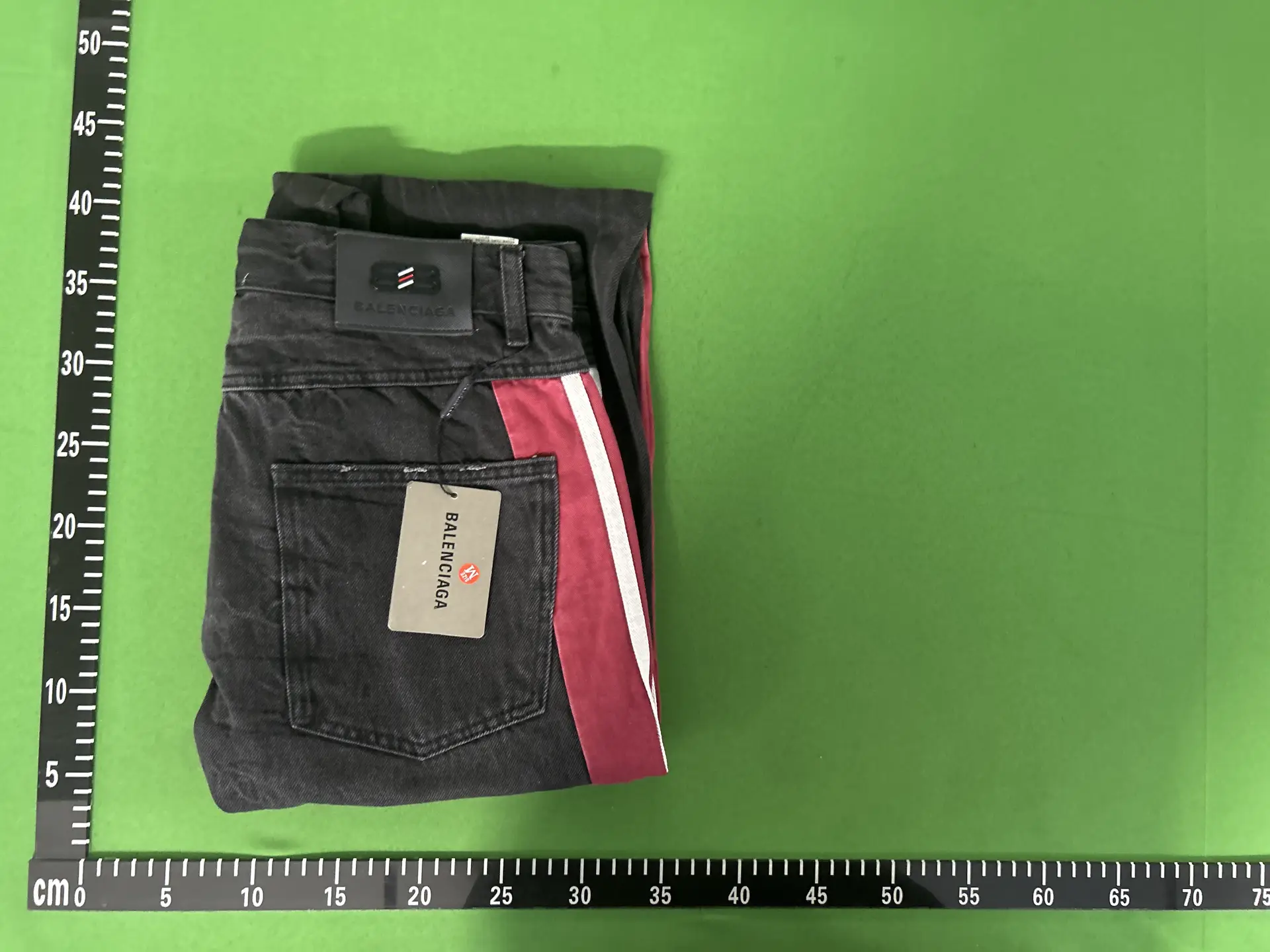 Balenciaga Logo Patch Jeans
