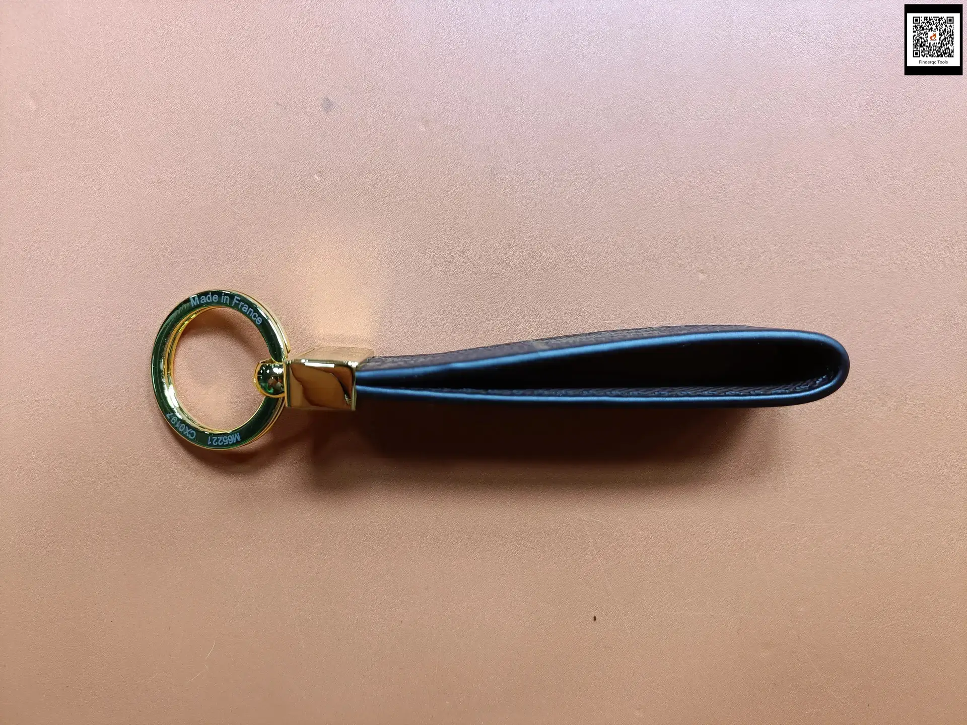 Luxurious Trendy Key Ring Pendant Leather Foreign Trade Popular European and American Trendy Brand Bag Pendant Car Keychain