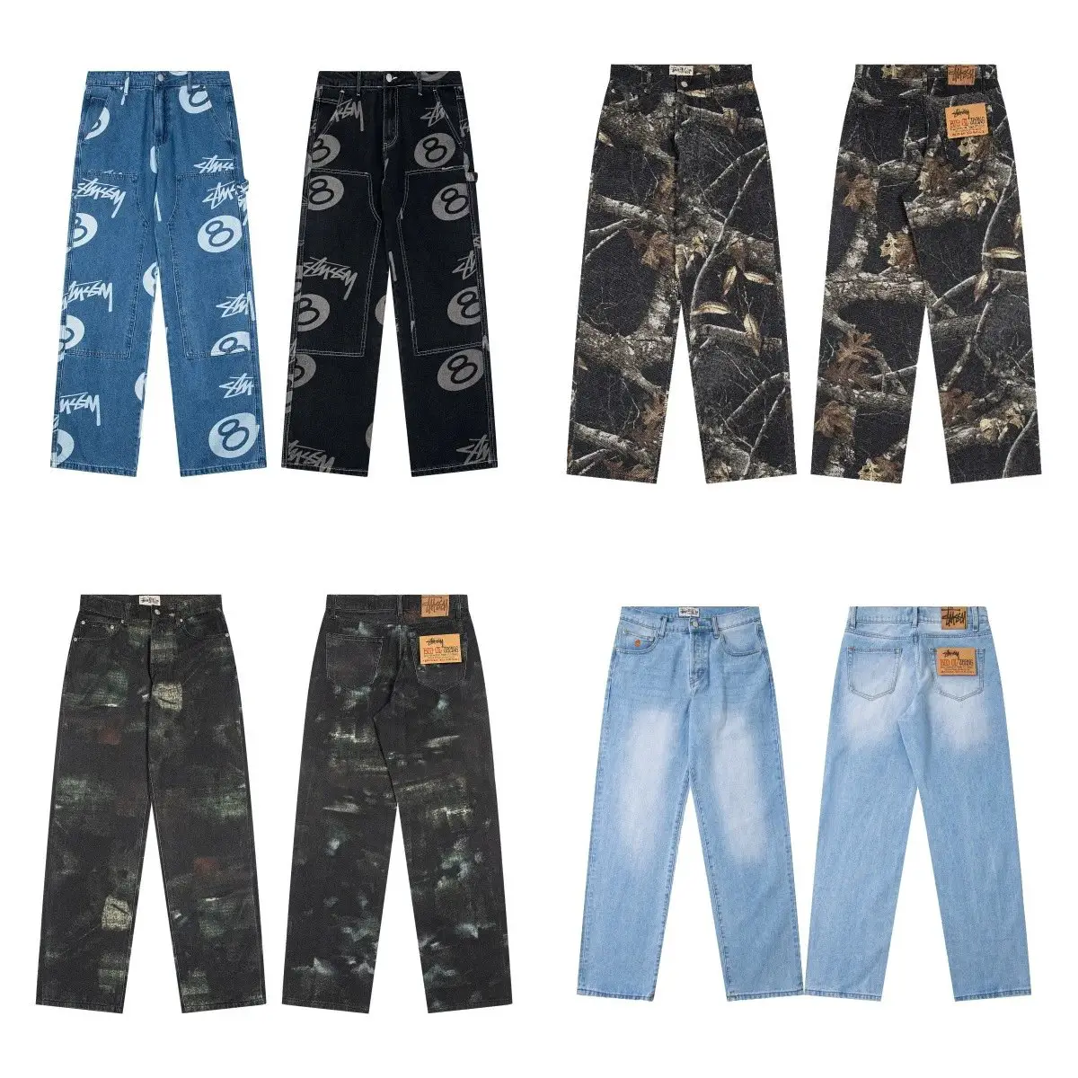 High quality fashionable versatile jeans 14