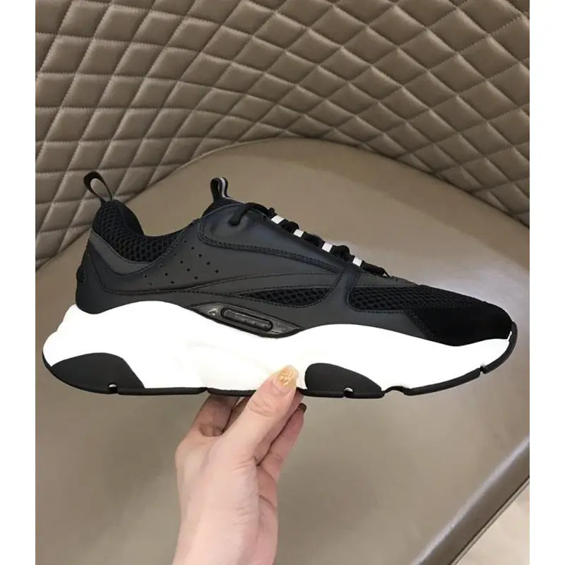 European Station European Station Autumn/Winter New Men's Shoes Thick-Soled Fashionable Comfortable Simple Versatile Men's Shoes Versatile Mesh Breathable