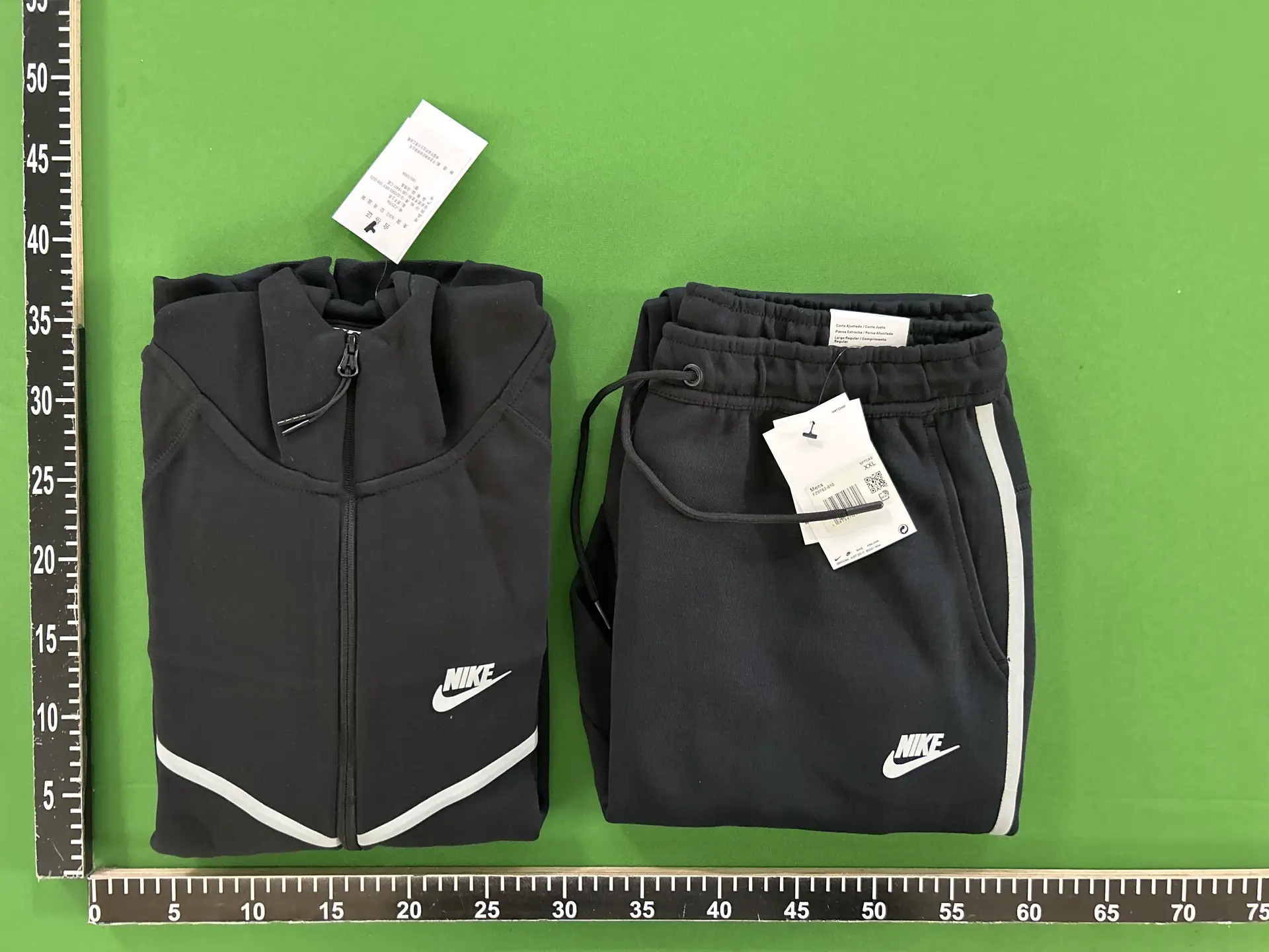 Nike Tech Fleece Full Zip Hoodie and Pants Set Black