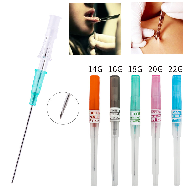 Yilong tattoo equipment catheter puncture needle 14G16G18 puncture jewelry tools puncture puncture needle cross-border wholesale