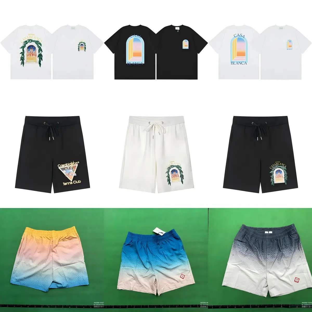 YY08--C卡短裤短袖合集Whatsapp+86 1331 2897 184