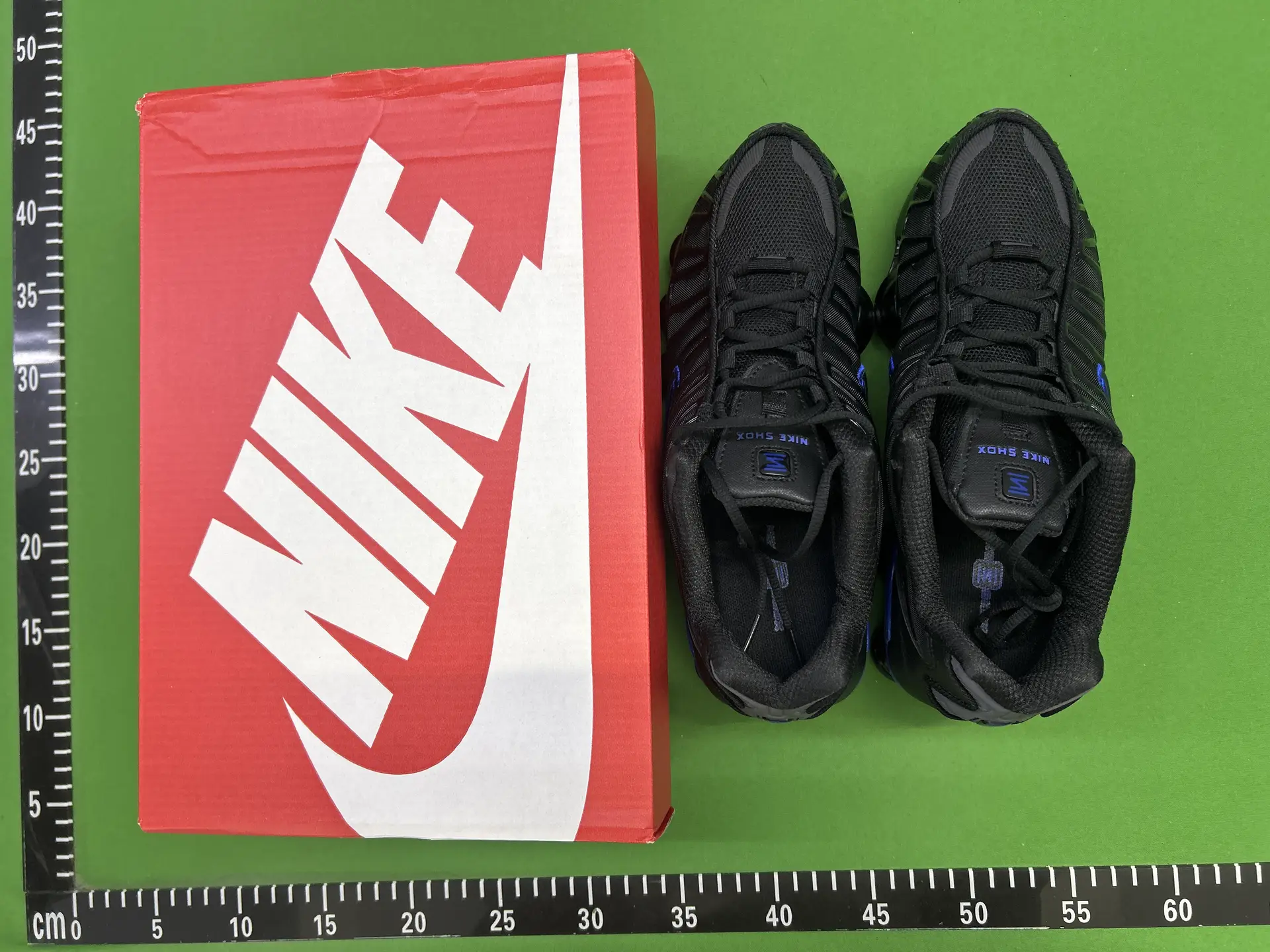 Nike Shox R4 Black Blue