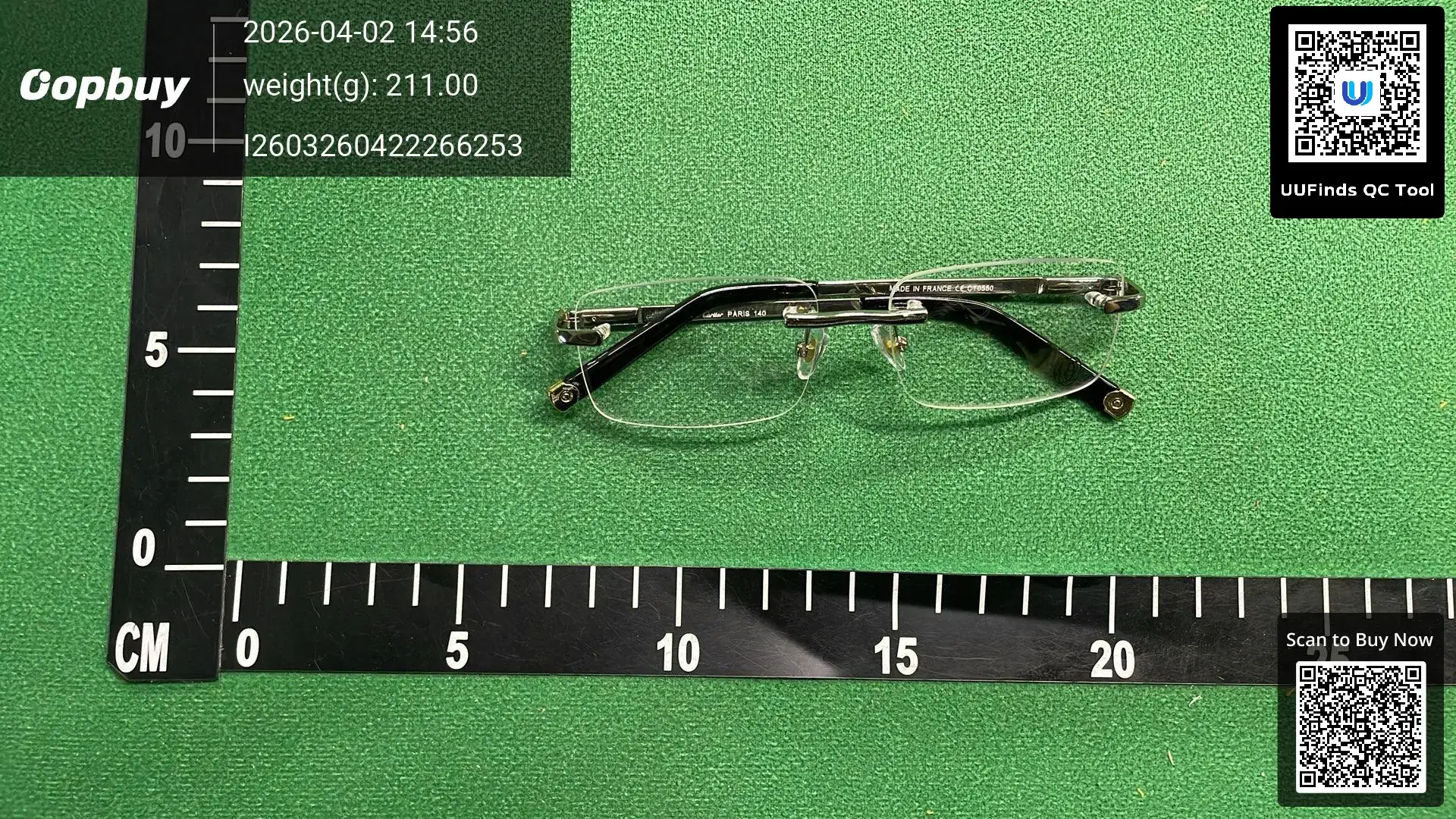 Cartier Paris 140 Eyeglasses
