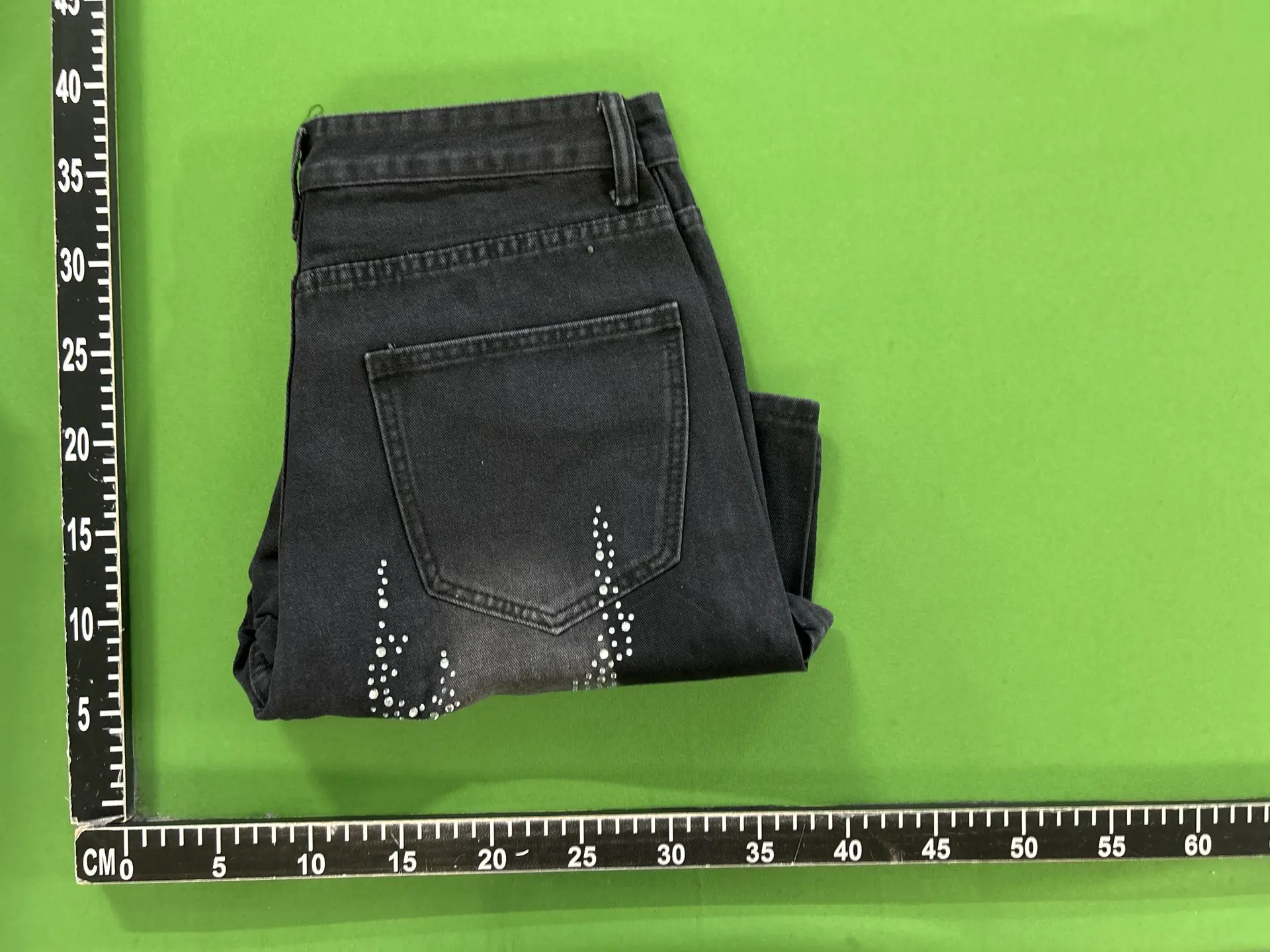 Cross-Border Foreign Trade New Style One Island Logo Embroidered Jeans Embroidered Personalized Five-Point Pants Men and Women Couple Shorts Trendy