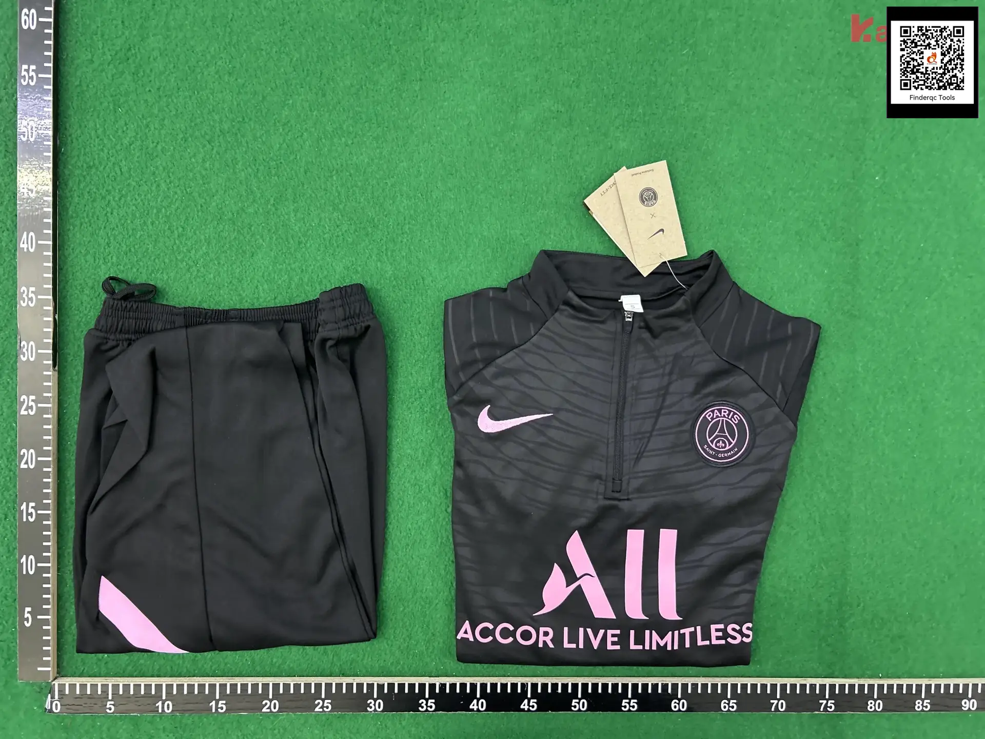 Paris Saint-Germain Training Suit Black Pink
